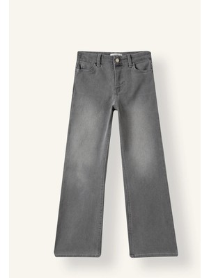 DeFacto Flare Fit Rahat İspanyol Paça Jean Pantolon Kız Çocuk I4938A826AU