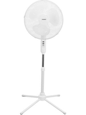 Trendexa Vantilatör; FAN10 Ecowind Beyaz 16 Maks 45W 3 Kademe 1100RPM Metal Yıldız Ayak 3 Bıçaklı/pervanesi, Ev Tipi Vantilatör
