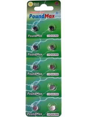 Trendexa 10 Adet Ag4 376 377 SR626 SR626SW LR66 1.5V Alkalin Düğme Pil, Saat Pili, Çocuklara Dayanıklı Ambalaj, Küçük Elektronik Cihazlar Için