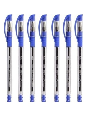 Trendexa 1425 Iğne Uçlu Tükenmez Kalem, 0,7 mm Mavi, 7'li Set
