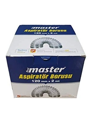Trendexa Aspiratör Borusu x 2mt, 120 mm