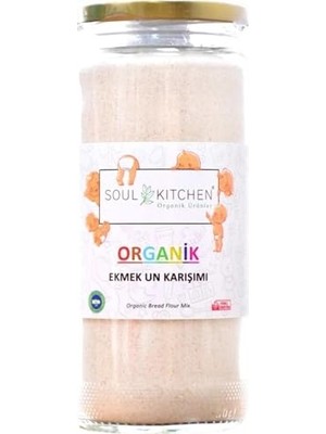 Trendexa Organik Ekmek Unu Karışımı 250 G - Cam
