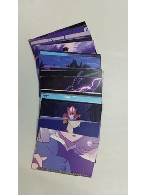 Trendexa Studio Ghibli Estetik Duvar Kolaj Seti, 50 Adet Nostaljik Anime ve Lo-Fi Sahne Fotoğraf Kartları, Retro Manga Odası Duvar Dekoru, (10X15 Cm)