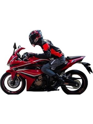 Trendexa Çanta; Su Geçirmez 3 Gözlü Reflektörlü Ayarlanabilir Motosiklet Kurye Bel Bacak, AL3253