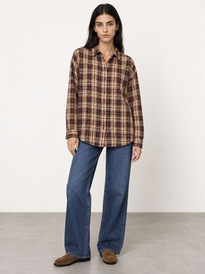 Loft Oversize Kadın Gömlek U.kol