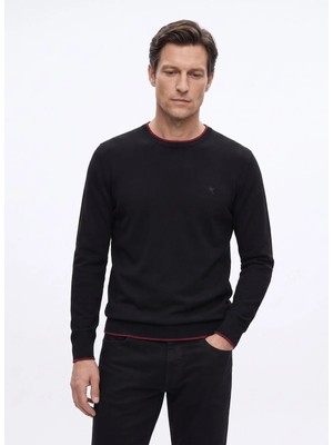 Fabrika Siyah Erkek Sweatshirt F5WM-SWT 2276