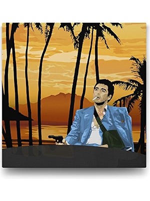 Trendexa Al Pacino Temalı Dekoratif Tablo 90X90 cm