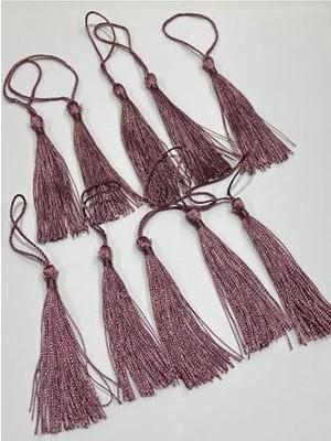 Trendexa Gül Kurusu 7 cm Ince Püskül, 10'lu Set