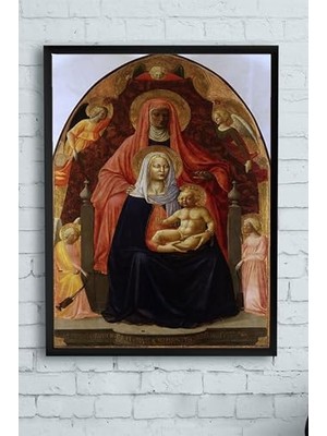 Trendexa PSTER10665 Dini Görsel Çerçeveli Tablo 2 (40X50 Cm)