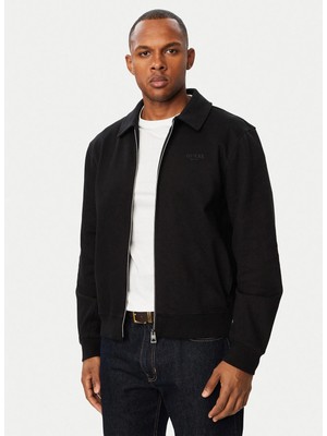 Guess Siyah Erkek Sweatshirt M6BQ24K6164-JBLK Jack Sweatshirt