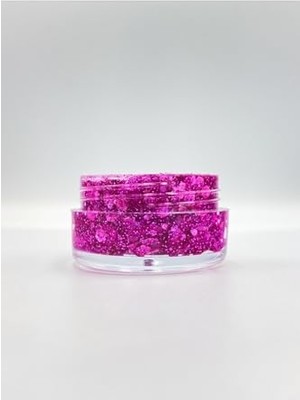 Trendexa Jel Formlu Parlak Glitter Jade Pink, GLITTERTIVA16