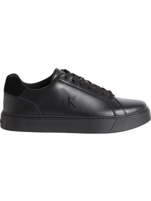 Calvin Klein Siyah Erkek Sneaker Classıc Cupsole Laceup Lth