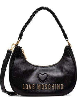 Love Moschino Siyah Kadın Omuz Çantası JC4135PP1P