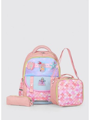 Ççs Kids Pembe Kız Çocuk Sırt Çantası 51980-51980 Okul Sırt Çantası