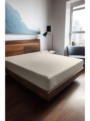 Trendexa Plane 180X200 Ranfoce Fited Çarşaf Bej