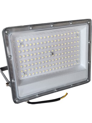 Sunlight Dış Mekan Slim LED Projektör 100 Watt Yüksek Lümenli Beyaz Işık