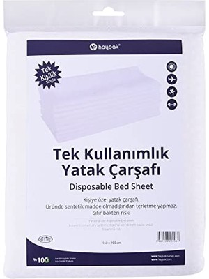 Trendexa Tek Kişilik Kullan At Çarşaf 160X200 cm 5 Adet