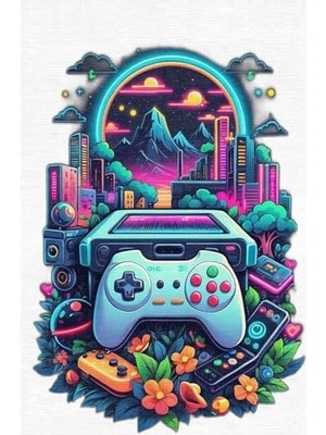 Trendexa Mertens Şönil Oyuncu Odası Halısı Kaymayı Önleyici Pamuk Tabanlı Yıkanabilir Antibakteriyel Gamer, Gaming Halısı 120X180
