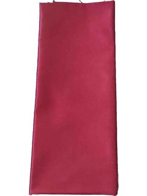 Angel Çanta Aksesuar 120X50 Cm, Bordo Renk Pamuklu Saten Astarlık Kumaş