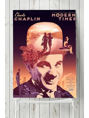 Trendexa PSTER3569 Modern Times Film Afişi Poster 70X100 cm