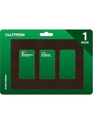 Trendexa 3 Gang Dekoratör/rocker Duvar Plakası, Parlak Kahverengi, 1'li Paket, Cw-3-Br