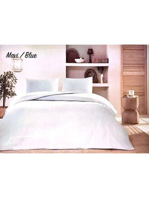 Özdilek Pike Takımı  Bamboo Çift Kişilik  Mavi Colurıst (E)