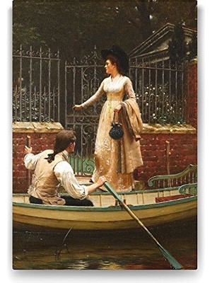 Trendexa Edmund Blair Leighton The Elopement Reprodüksiyon Tablo, 70X100 cm