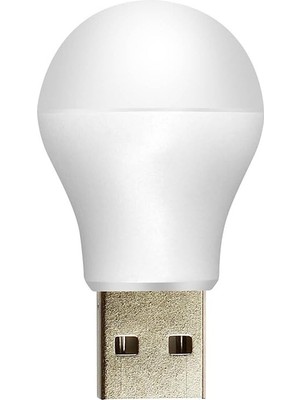 Trendexa 20920 USB LED Lamba, 5 V 1 Amper, Beyaz Ampul