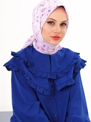 Mooncorn Asma Desen Pilise Eşarp