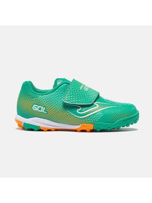 Joma Gol Jr 26 Çim Saha Erkek Çocuk Futbol Halı Saha Kramponu Yeşil