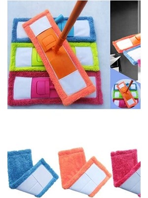 Trendexa 3 Adet 40 cm Mikrofiber Mop Yedek Bezi