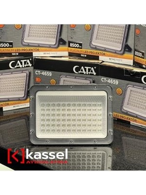 Trendexa Cata 100 W Beyaz Işık LED Projektör Yüksek Lümen 6500K CT-4659 Tabela Alan Aydınlatmasi