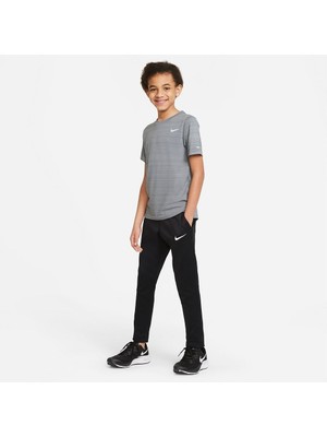 Nike Nıke  DD3055-084 Dri Fıt Miler Erkek Çocuk Gri Tişört