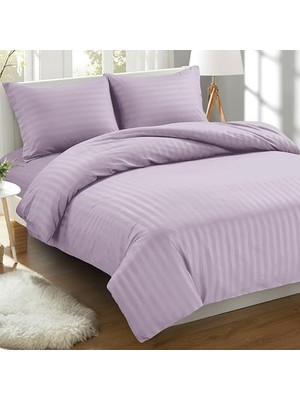 Trendexa En Yumuşak; En Rahat 3 Parça Damask Çizgili Nevresim Takımı, 1500 Premium Otel Kalitesinde Mikrofiber, Lüks Kırışıklığa ve Solmaya Dayanıklı Nevresim Takımı, Ikiz/ikiz Xl