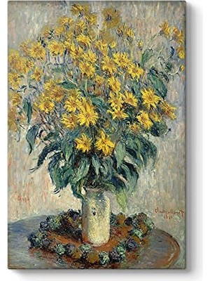 Trendexa Claude Monet - Kudüs Enginar Çiçekleri Tablosu, 30 x 45