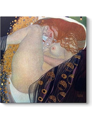 Trendexa Gustav Klimt Danae Duvar Tablosu, 70 x 70