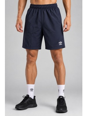 Umbro Woven Erkek Lacivert Fermuar Cepli Antrenman Şortu TM0016
