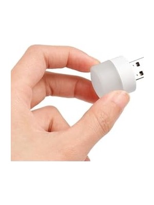 Trendexa USB Lamba Usb-A Gece Lambası Aydınlatma Dekoratif Mini LED Yumuşak Işık Beyaz