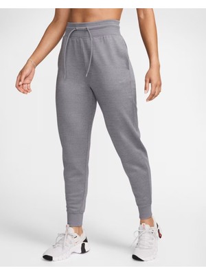 Nike Therma-Fıt One FB5431-091 Kadın Yüksek Belli 7/8 Jogger Pantolon - Carbon Heather