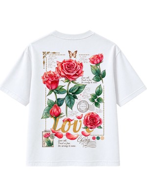 Love Bloom Oversize T-Shirt