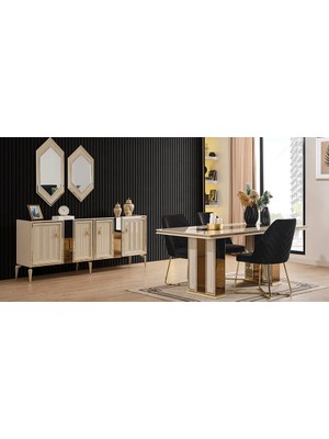 Mobilyam İnegölden Velar Yemek Odası Takımı