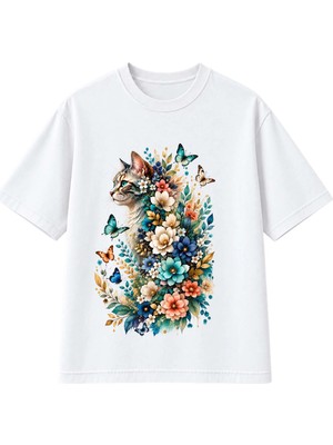 Whiskerbloom Oversize T-Shirt