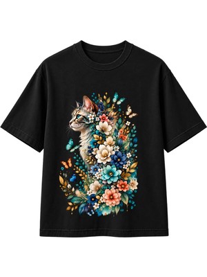 Whiskerbloom Oversize T-Shirt