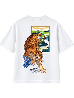 Untamed Spirit Tiger Oversize T-Shirt