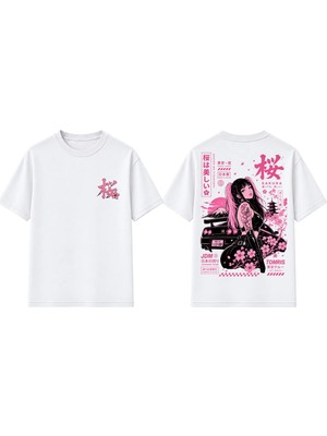Pink Drift Oversize T-Shirt