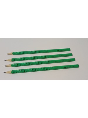 Faber-Castell Grip 2001 Kurşun Kalem B Yeşil 4 Adet