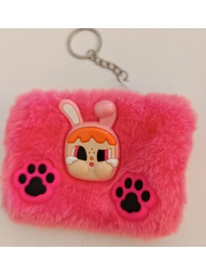 Ases Store Peluş Mini Cüzdan -Anahtarlık