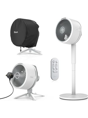 Trendexa Flexbreeze Portatif Fan, Iç ve Dış Mekanlara Uygun, Şarj Edilebilir, Buhar Aparatlı, Kumandalı, 24 Saate Kadar Şarjlı Kullanım