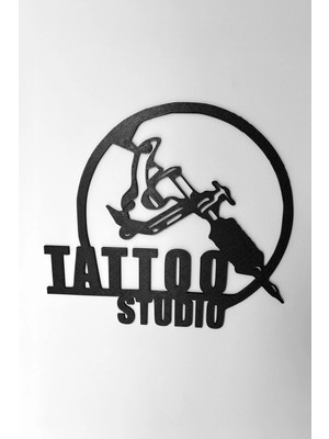 To Design Lab Tattoo Studio - Dövmeci Temalı Dekoratif Tablo