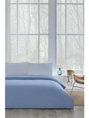 Özdilek Pike Paketli Tek Kişilik Bamboo Indigo Colurıst (A)